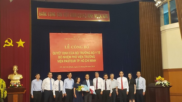 Bổ nhiệm Phó Viện trưởng Viện Pasteur Thành phố Hồ Chí Minh