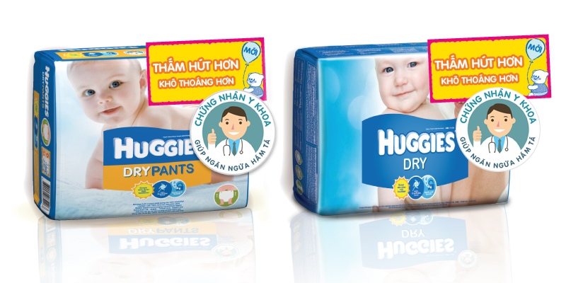 Bước tiến mới của tã giấy Huggies - Mang tình yêu thương của mẹ đến bé 3