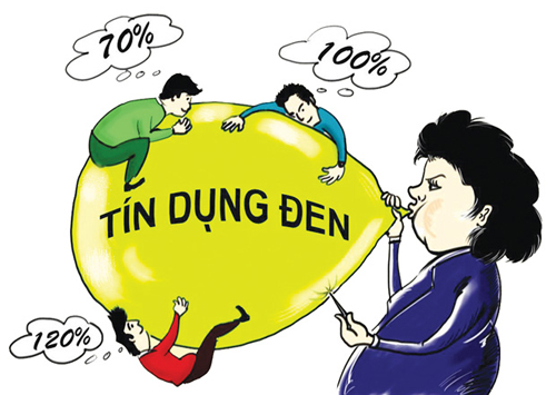 Tín dụng đen: Ðã vay là... nhúng chàm 1