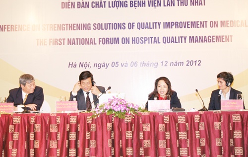 Giải bài toán nâng cao chất lượng KCB và đánh giá bệnh viện 1