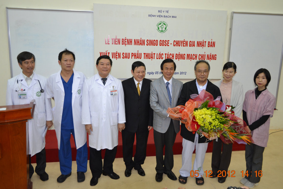 Cứu sống bệnh nhân người Nhật mắc bệnh hiểm nghèo 1
