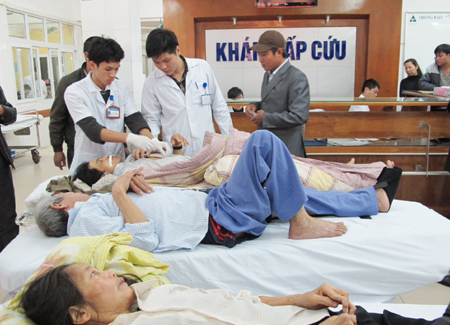 “Tết trắng” nơi bệnh viện 1