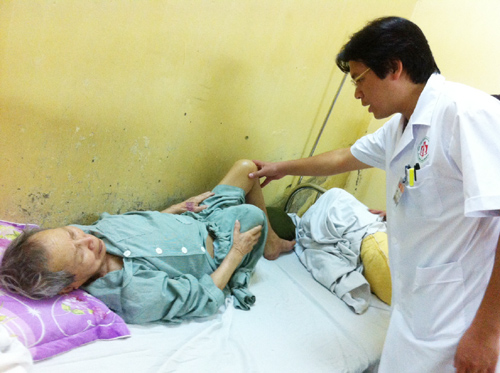 Cụt chân vì thiếu máu chi dưới 1