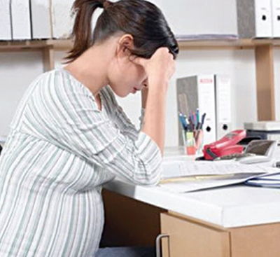 Stress khi mang thai 1