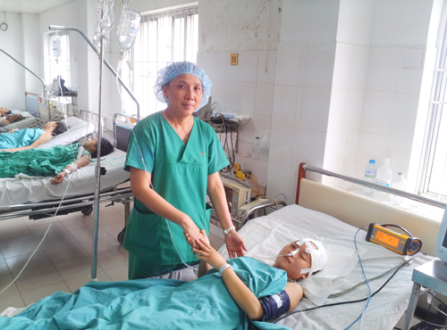 Cần Thơ: Cứu sống ca vỡ dị dạng mạch máu não khi đi thi ÐH 1