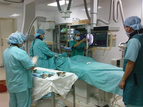  Thực hiện thành công kỹ thuật  can thiệp tim bẩm sinh 1