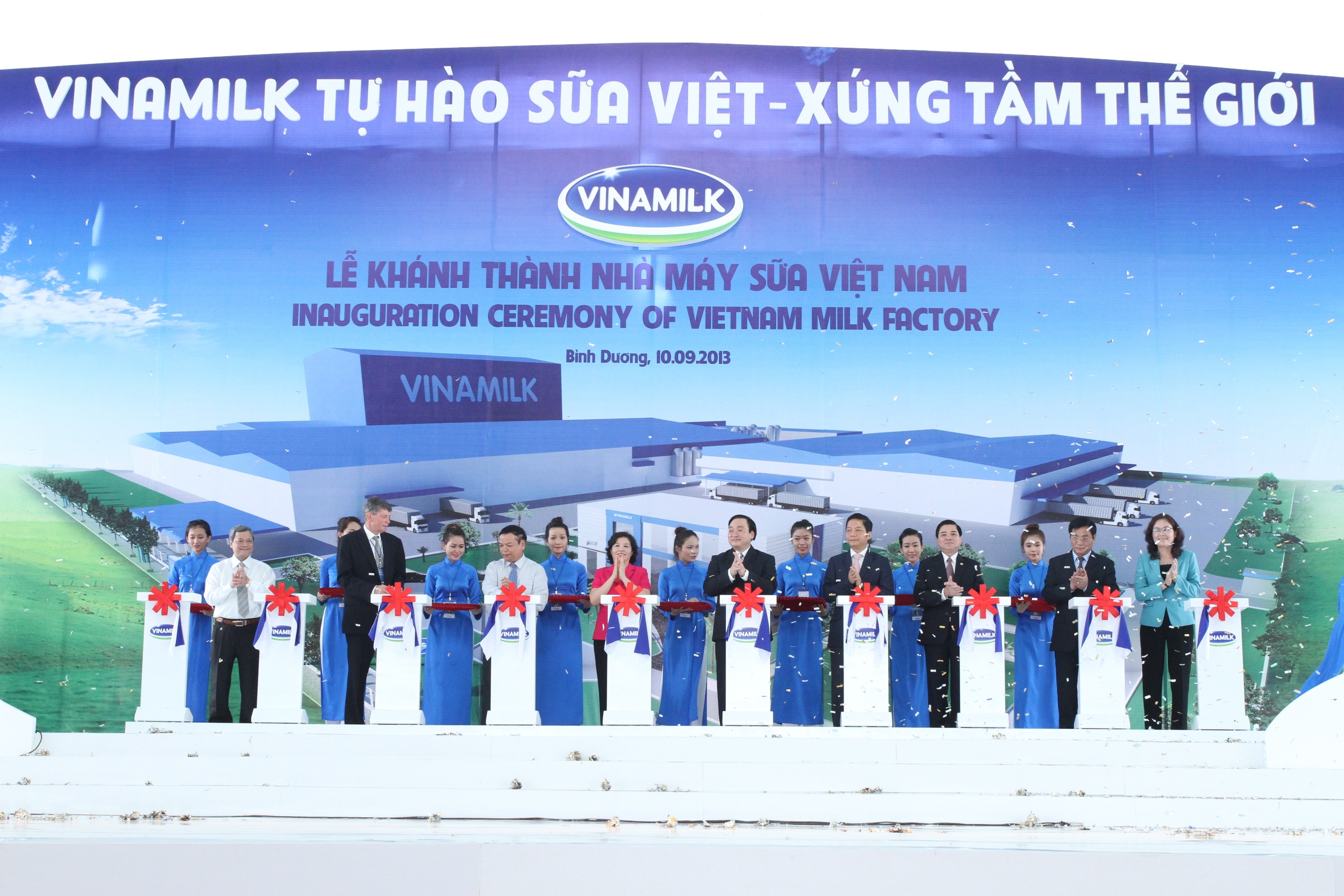 Khánh thành "Siêu nhà máy" thứ 2 của Vinamilk   1