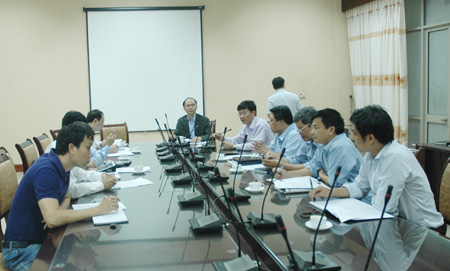 Bộ Y tế họp khẩn triển khai công tác phòng, chống, ứng phó với bão Haiyan  1