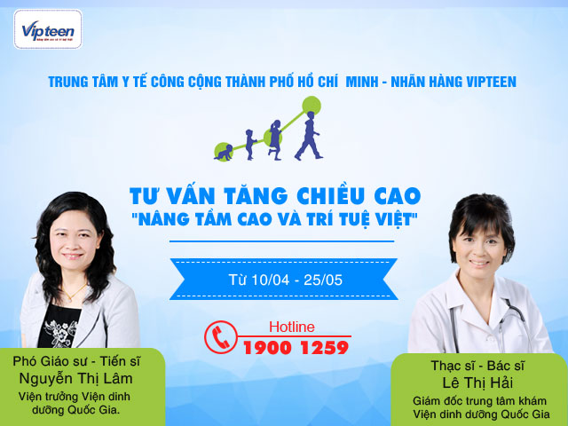 Vipteen tư vấn tăng chiều cao năm 2017