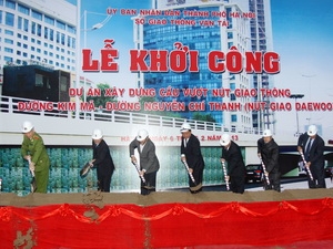 Hà Nội xây cầu vượt nút Nguyễn Chí Thanh - Kim Mã 1