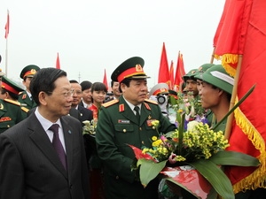 Thanh niên Thủ đô tưng bừng ngày hội giao quân 1