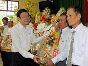 Chủ tịch nước thăm và làm việc tại tỉnh Đồng Tháp 1