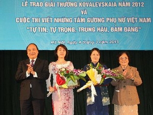 Nữ tiến sĩ ngành y được tặng Giải thưởng Kovalevskaia 2012 1