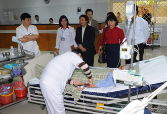 Kiểm tra công tác phòng chống dịch cúm A/H7N9 1