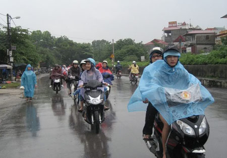 Nắng nóng và mưa giông rải rác dịp nghỉ giỗ Tổ 1