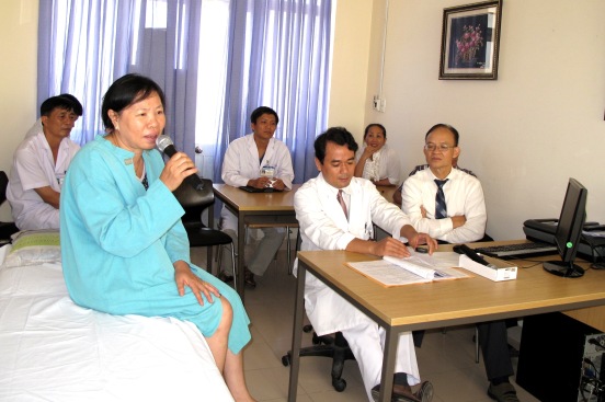 Lần đầu tiên hội chẩn và chẩn đoán trực tuyến từ xa 1