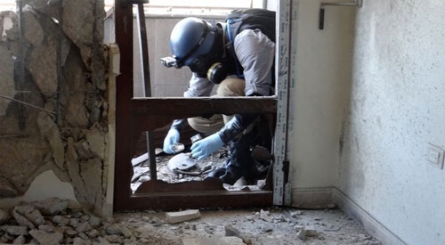 Cận cảnh nơi kiểm nghiệm bằng chứng vũ khí hóa học Syria 1