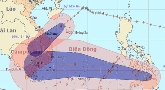 Bão Krosa vừa suy yếu, bão chồng bão lại xuất hiện trên biển Đông 1