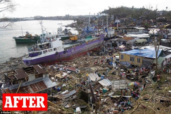 Gần một nửa số thi thể trong siêu bão Haiyan là trẻ em 3 Gần một nửa số thi thể trong siêu bão Haiyan là trẻ em 3
