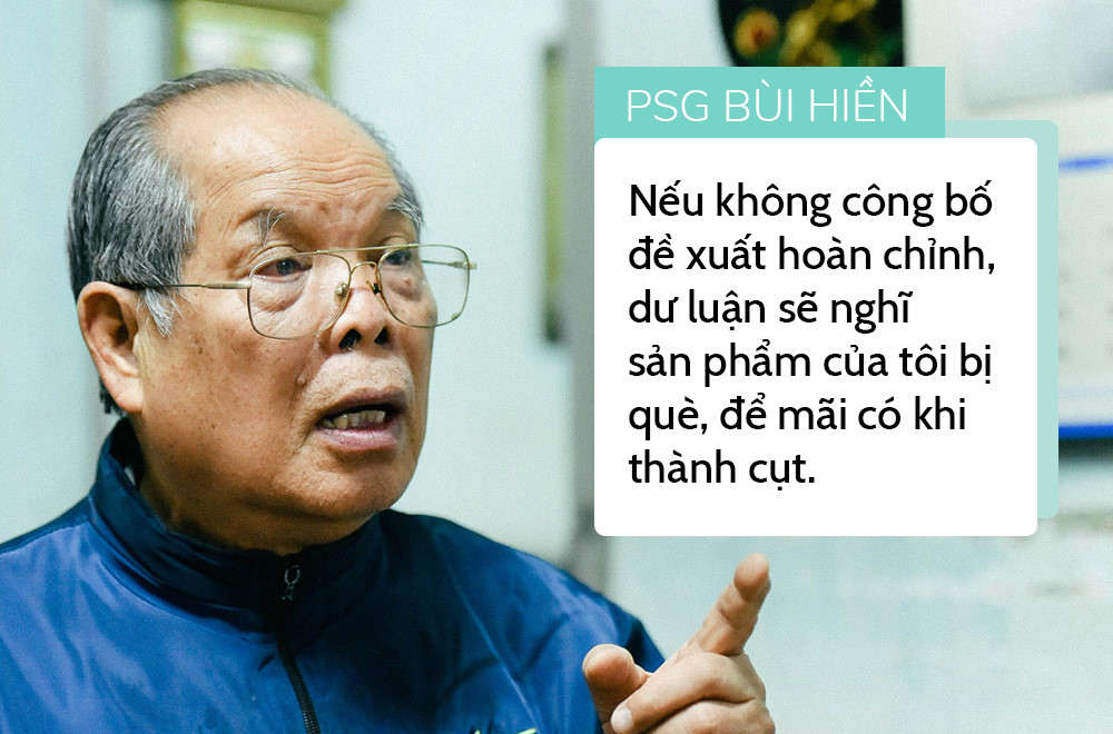 PGS Bùi Hiền: Người khác bị ném đá như tôi chắc đã đột quỵ