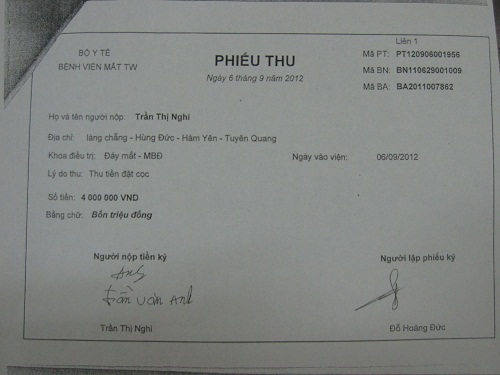 Sự thật về bài viết “BV Mắt TƯ liệu có còn tình người” 3