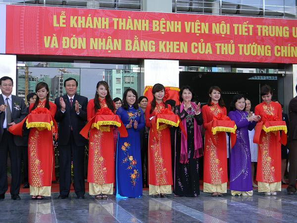 Khánh thành Bệnh viện Nội tiết TƯ Cơ sở Tứ Hiệp 1