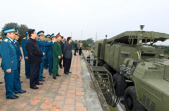 Chùm ảnh về "rồng lửa" S-300 tối tân của Việt Nam 7