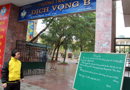 Hàng nghìn học sinh nghỉ học tránh rét 2