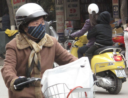 Thêm không khí lạnh tràn về, miền Bắc rét hại dài ngày 1 Thêm không khí lạnh tràn về, miền Bắc rét hại dài ngày 1