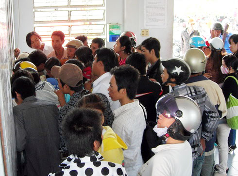 Xe dù 'chặt chém' trên đường về Sài Gòn 1