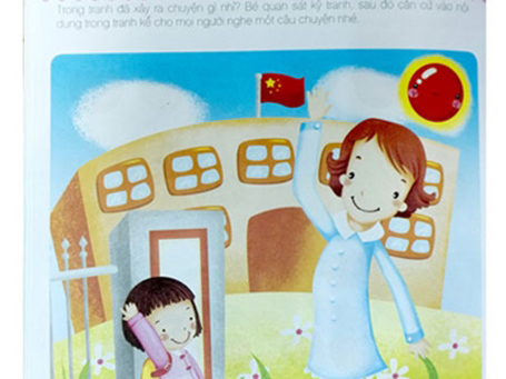 Bộ GD-ĐT chỉ đạo không mua và sử dụng sách in cờ Trung Quốc 1