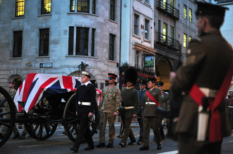 Anh tổng duyệt tang lễ Margaret Thatcher 4