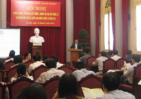 Hội thảo tuyên truyền, phổ biến các quy định của Luật phòng, chống tác hại thuốc lá 1 Hội thảo tuyên truyền, phổ biến các quy định của Luật phòng, chống tác hại thuốc lá 1