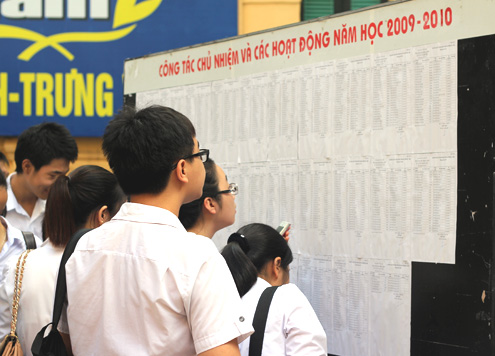 Gần một triệu thí sinh làm thủ tục thi tốt nghiệp 2 Gần một triệu thí sinh làm thủ tục thi tốt nghiệp 2