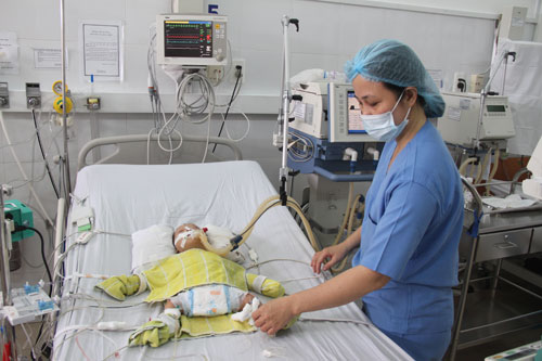 Cứu sống bé 3 tháng tuổi bị bệnh tim hiếm gặp 1 Cứu sống bé 3 tháng tuổi bị bệnh tim hiếm gặp 1