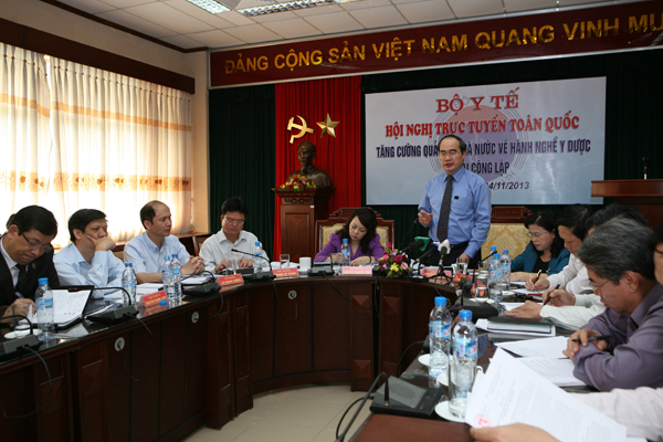Tăng cường quản lý nhà nước về hành nghề y dược ngoài công lập 1