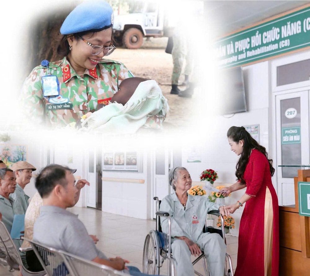 Bóng hồng blouse trắng và mũ nồi xanh ở Nam Sudan- Ảnh 19.