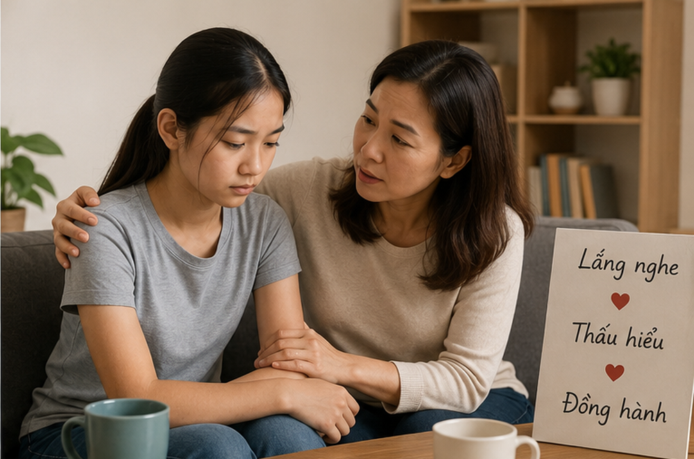 Bảo vệ sức khoẻ tâm thần học đường: Đừng chờ đến khi trẻ 'lên tiếng'- Ảnh 3.
