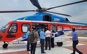 Lần đầu tiên ra mắt  tour 'Ngắm Thành phố Hồ Chí Minh từ trên cao' bằng trực thăng