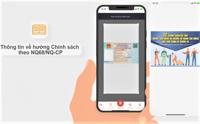 Triển khai tiện ích quản lý người lao động gặp khó khăn do COVID-19 - Ảnh 2.