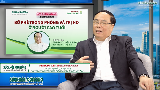 Tăng cường chức năng tạng phế giúp trị ho dai dẳng ở người cao tuổi - Ảnh 1.