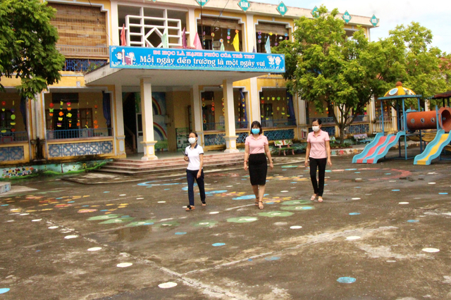 Hải Dương: Xuất hiện ca dương tính, hơn 20.000 học sinh huyện Ninh Giang tạm dừng đến trường - Ảnh 2.