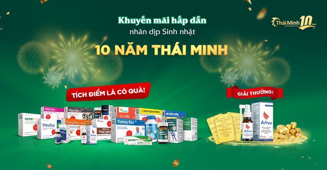 Khuyến mãi tháng 10: Sinh nhật Thái Minh – Rinh vàng 9999 - Ảnh 1. Khuyến mãi tháng 10: Sinh nhật Thái Minh – Rinh vàng 9999 - Ảnh 1.