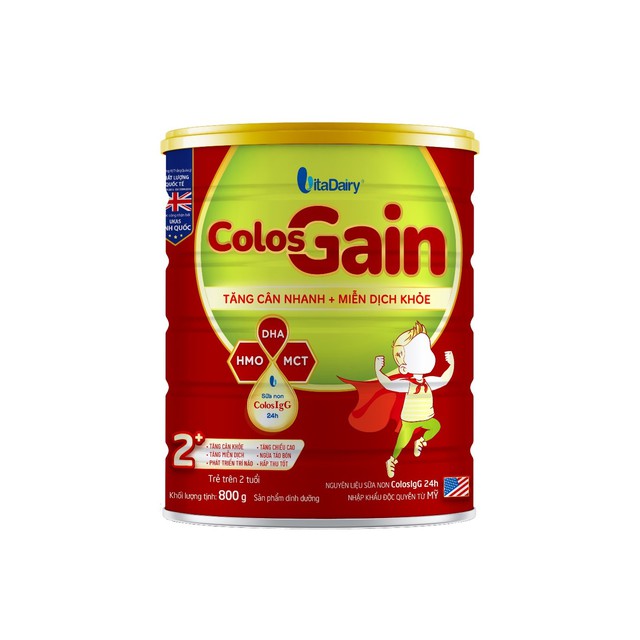 Colos Gain: Hỗ trợ giải quyết "nhẹ cân - miễn dịch kém" ở trẻ suy dinh dưỡng - Ảnh 2. Colos Gain: Hỗ trợ giải quyết "nhẹ cân - miễn dịch kém" ở trẻ suy dinh dưỡng - Ảnh 2.