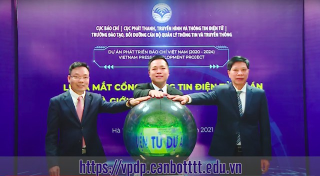 Ra mắt cổng thông tin điện tử dự án phát triển báo chí và giới thiệu sách 2021 - Ảnh 1.