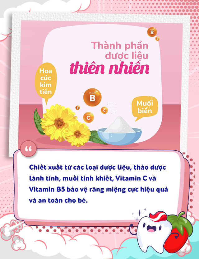 9 lý do mẹ nên chăm sóc răng miệng cho bé bằng kem đánh răng dược liệu - Ảnh 3.