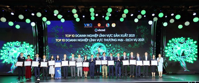 Traphaco vào Top 10 Doanh nghiệp bền vững Việt Nam 2021 - Ảnh 1. Traphaco vào Top 10 Doanh nghiệp bền vững Việt Nam 2021 - Ảnh 1.