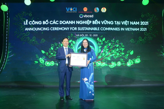 Traphaco vào Top 10 Doanh nghiệp bền vững Việt Nam 2021 - Ảnh 2. Traphaco vào Top 10 Doanh nghiệp bền vững Việt Nam 2021 - Ảnh 2.