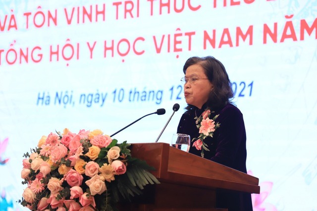 Tổng hội Y học Việt Nam nhận Huân chương Lao động Hạng nhì và tôn vinh 87 trí thức tiêu biểu ngành Y năm 2021 - Ảnh 7.