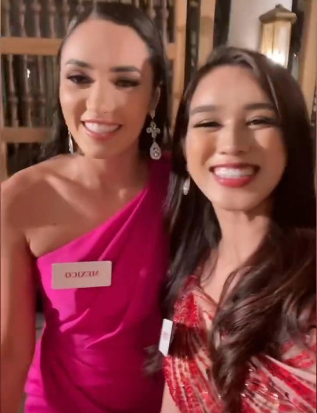 Hoa hậu Đỗ Thị Hà nói gì khi mặc áo dài lấy cảm hứng từ rau má tại Miss World 2021? - Ảnh 6.